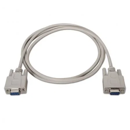 Aisens Cable Serie Null Modem DB9 Hembra - 1,8m Beige Aisens Cable Serie Null Modem DB9 Hembra - 1,8m Beige